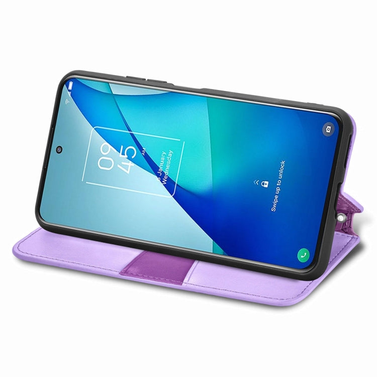 For TCL 20S Blooming Mandala Embossed Pattern Magnetic Horizontal Flip Leather Case with Holder & Card Slots & Wallet