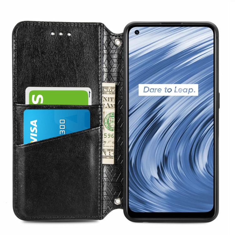 For OPPO Realme V15 5G Blooming Mandala Embossed Pattern Magnetic Horizontal Flip Leather Case with Holder & Card Slots & Wallet