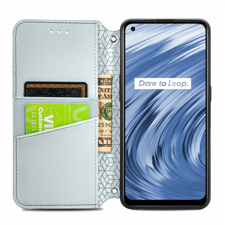 For OPPO Realme V15 5G Blooming Mandala Embossed Pattern Magnetic Horizontal Flip Leather Case with Holder & Card Slots & Wallet