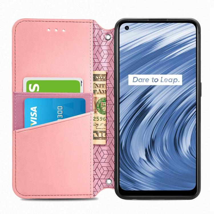 For OPPO Realme V15 5G Blooming Mandala Embossed Pattern Magnetic Horizontal Flip Leather Case with Holder & Card Slots & Wallet