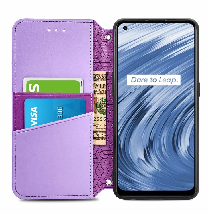 For OPPO Realme V15 5G Blooming Mandala Embossed Pattern Magnetic Horizontal Flip Leather Case with Holder & Card Slots & Wallet