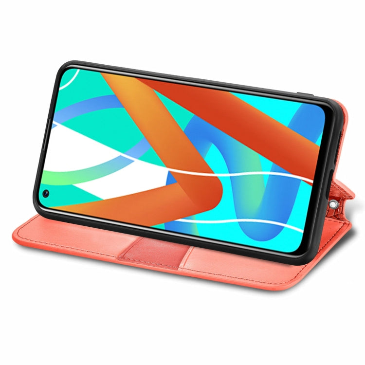 For OPPO Realme V13 Blooming Mandala Embossed Pattern Magnetic Horizontal Flip Leather Case with Holder & Card Slots & Wallet