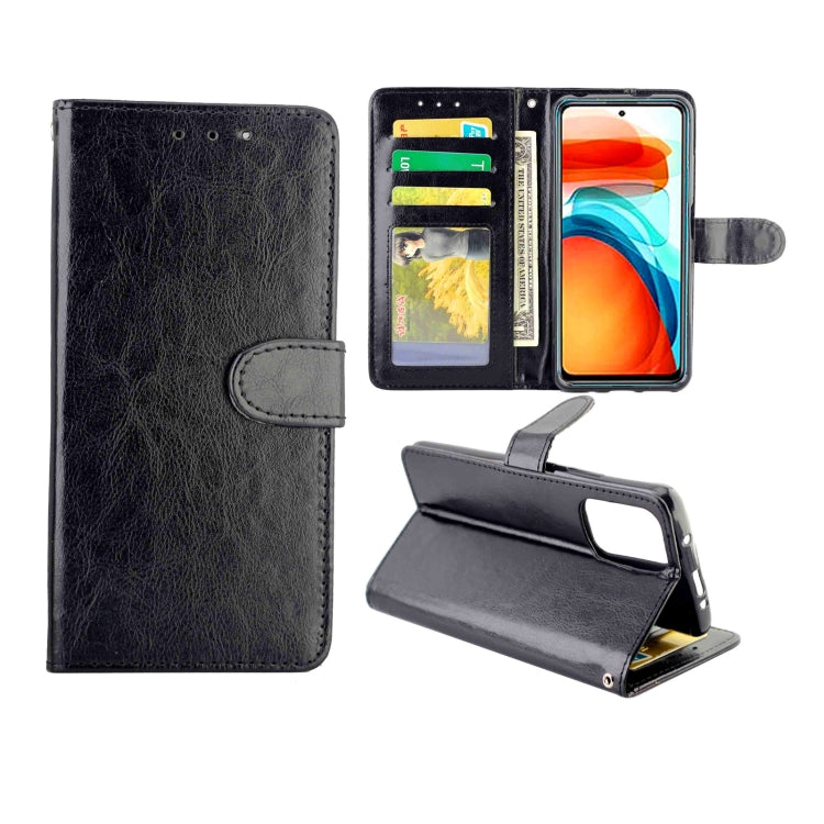 For Xiaomi Redmi Note10 Pro 5G / Poco X3 GT 5G Crazy Horse Texture Leather Horizontal Flip Protective Case with Holder & Card Slots & Wallet & Photo Frame