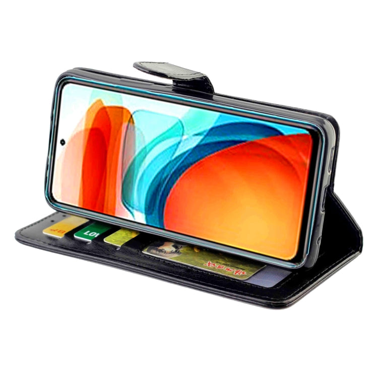 For Xiaomi Redmi Note10 Pro 5G / Poco X3 GT 5G Crazy Horse Texture Leather Horizontal Flip Protective Case with Holder & Card Slots & Wallet & Photo Frame