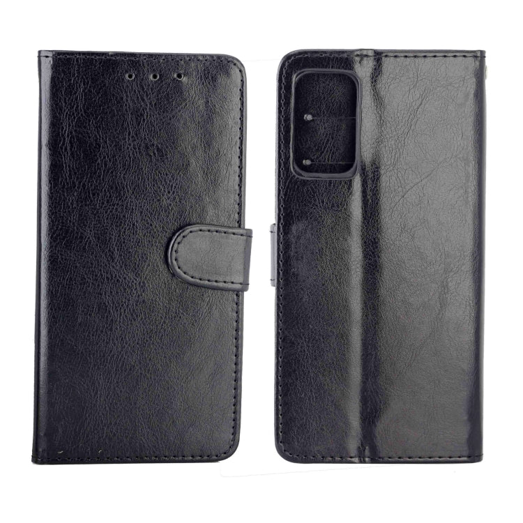 For OPPO Reno6 5G Crazy Horse Texture Leather Horizontal Flip Protective Case with Holder & Card Slots & Wallet & Photo Frame