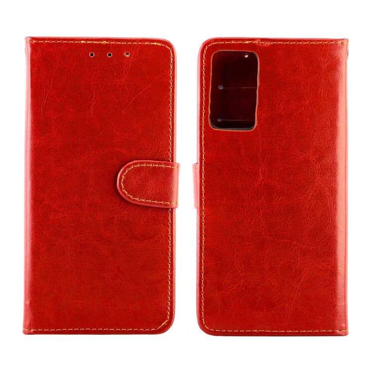 For OPPO Reno6 5G Crazy Horse Texture Leather Horizontal Flip Protective Case with Holder & Card Slots & Wallet & Photo Frame