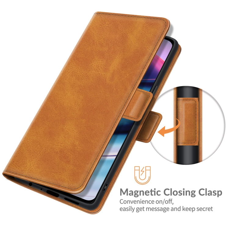 For OnePlus Nord CE 5G Dual-side Magnetic Buckle Horizontal Flip Leather Case with Holder & Card Slots & Wallet