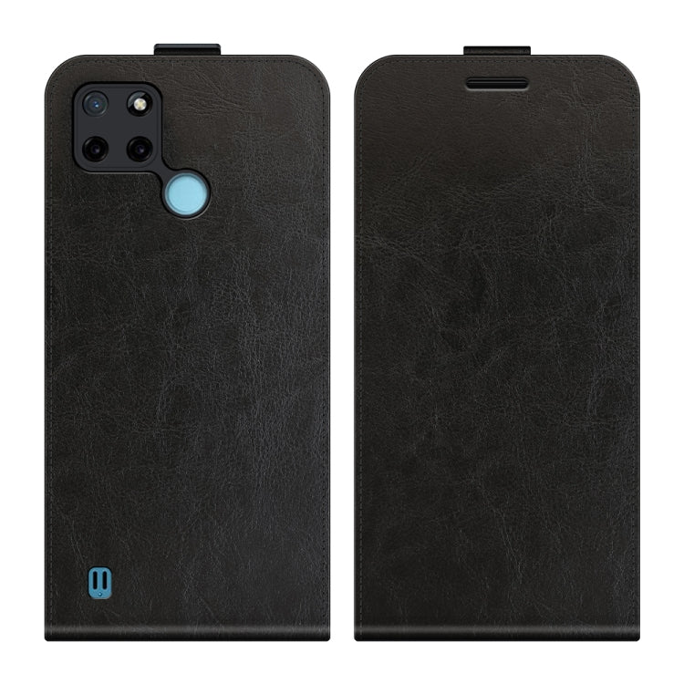 For OPPO Realme C21Y R64 Texture Single Vertical Flip Leather Protective Case with Card Slots & Photo Frame