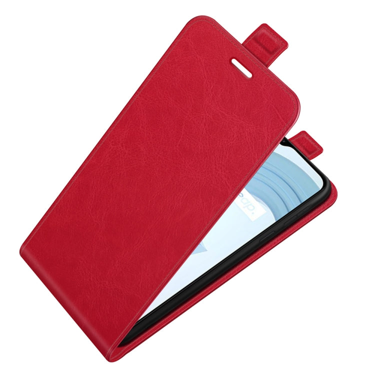 For OPPO Realme C21Y R64 Texture Single Vertical Flip Leather Protective Case with Card Slots & Photo Frame