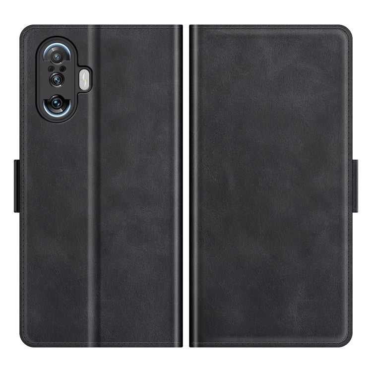For Xiaomi Poco F3 GT Dual-side Magnetic Buckle Horizontal Flip Leather Case with Holder & Card Slots & Wallet