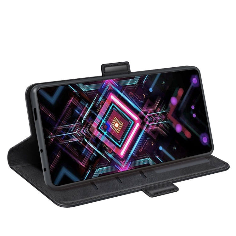 For Xiaomi Poco F3 GT Dual-side Magnetic Buckle Horizontal Flip Leather Case with Holder & Card Slots & Wallet