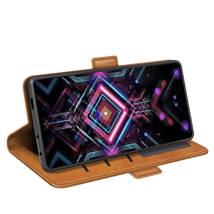 For Xiaomi Poco F3 GT Dual-side Magnetic Buckle Horizontal Flip Leather Case with Holder & Card Slots & Wallet