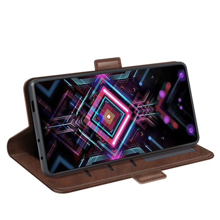 For Xiaomi Poco F3 GT Dual-side Magnetic Buckle Horizontal Flip Leather Case with Holder & Card Slots & Wallet