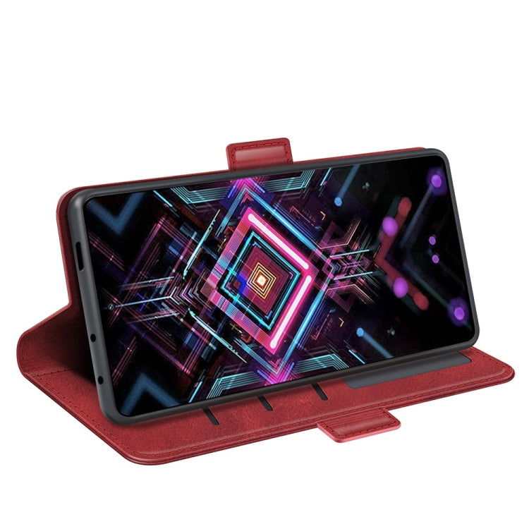 For Xiaomi Poco F3 GT Dual-side Magnetic Buckle Horizontal Flip Leather Case with Holder & Card Slots & Wallet