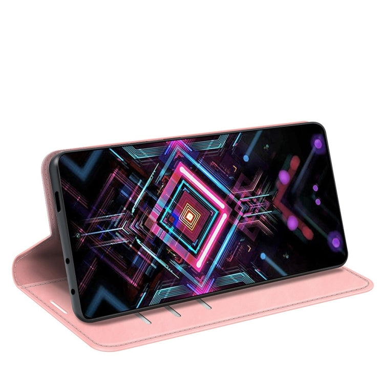 For Xiaomi Poco F3 GT Retro-skin Business Magnetic Suction Leather Case with Holder & Card Slots & Wallet