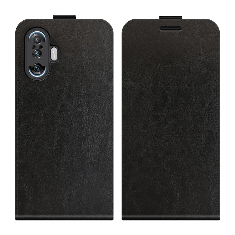 For Xiaomi Poco F3 GT R64 Texture Single Vertical Flip Leather Protective Case with Card Slots & Photo Frame