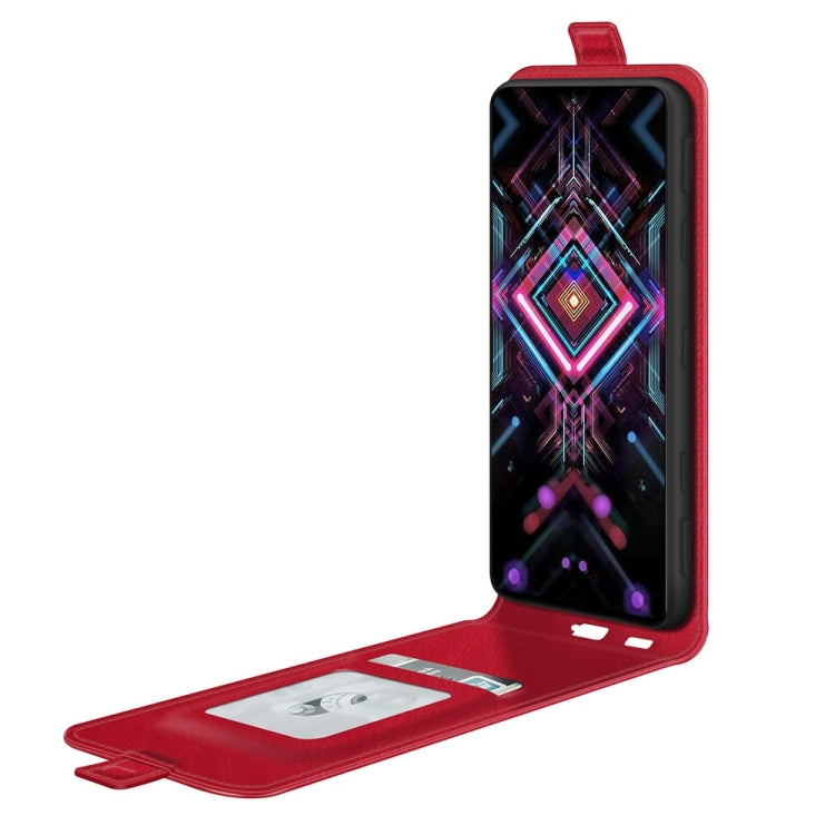 For Xiaomi Poco F3 GT R64 Texture Single Vertical Flip Leather Protective Case with Card Slots & Photo Frame