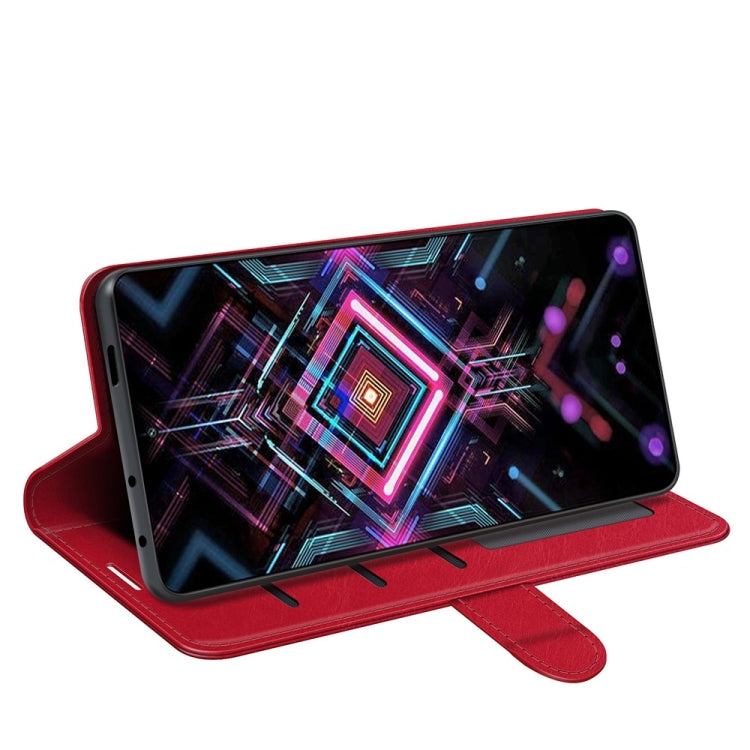 For Xiaomi Poco F3 GT R64 Texture Single Horizontal Flip Protective Case with Holder & Card Slots & Wallet& Photo Frame