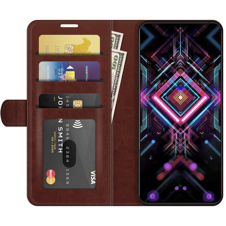 For Xiaomi Poco F3 GT R64 Texture Single Horizontal Flip Protective Case with Holder & Card Slots & Wallet& Photo Frame