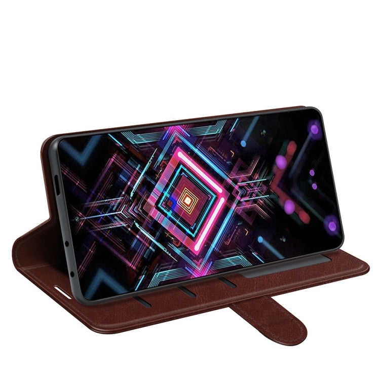 For Xiaomi Poco F3 GT R64 Texture Single Horizontal Flip Protective Case with Holder & Card Slots & Wallet& Photo Frame