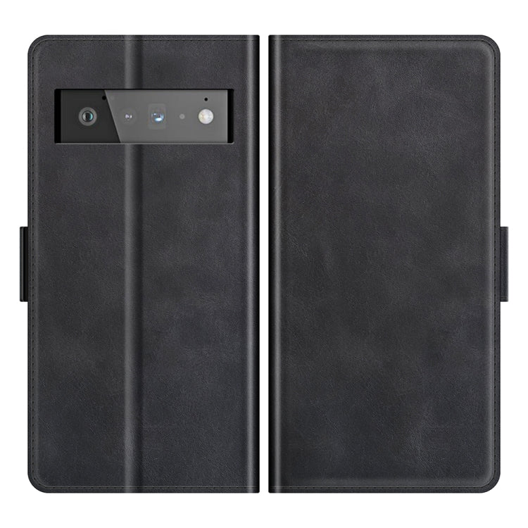 For Google Pixel 6 Pro Dual-side Magnetic Buckle Horizontal Flip Leather Case with Holder & Card Slots & Wallet