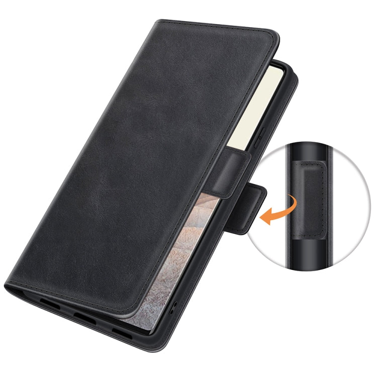 For Google Pixel 6 Pro Dual-side Magnetic Buckle Horizontal Flip Leather Case with Holder & Card Slots & Wallet