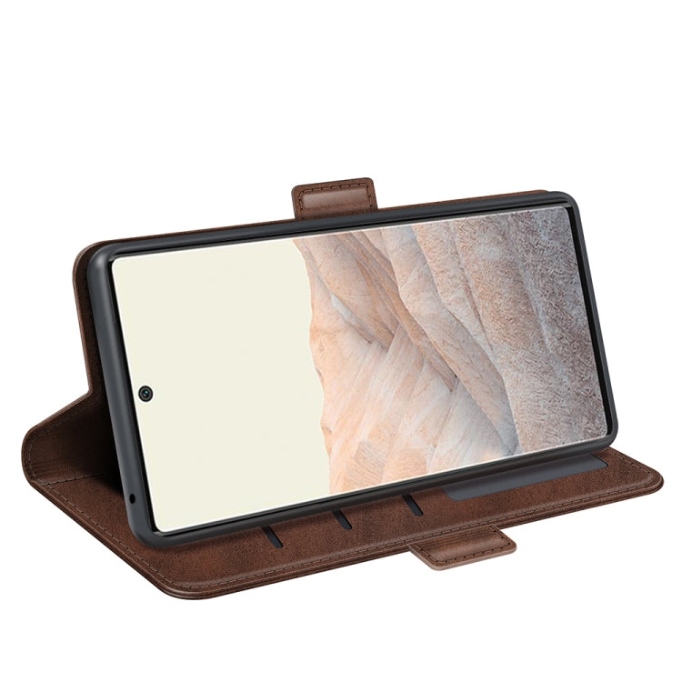For Google Pixel 6 Pro Dual-side Magnetic Buckle Horizontal Flip Leather Case with Holder & Card Slots & Wallet
