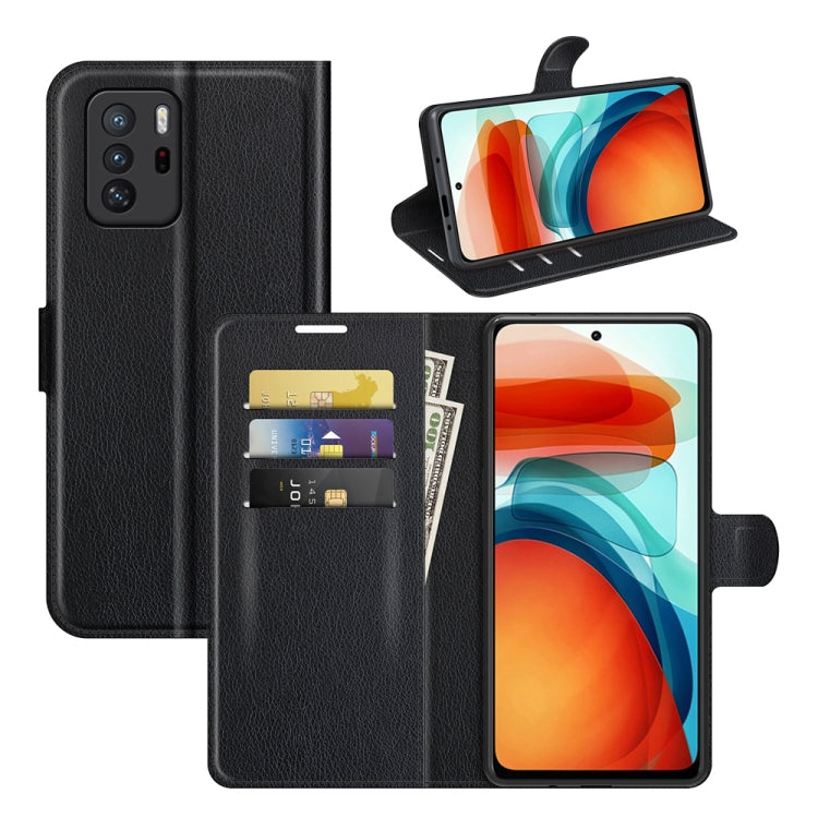 For Xiaomi Poco X3 GT Litchi Texture Flip Leather Phone Case