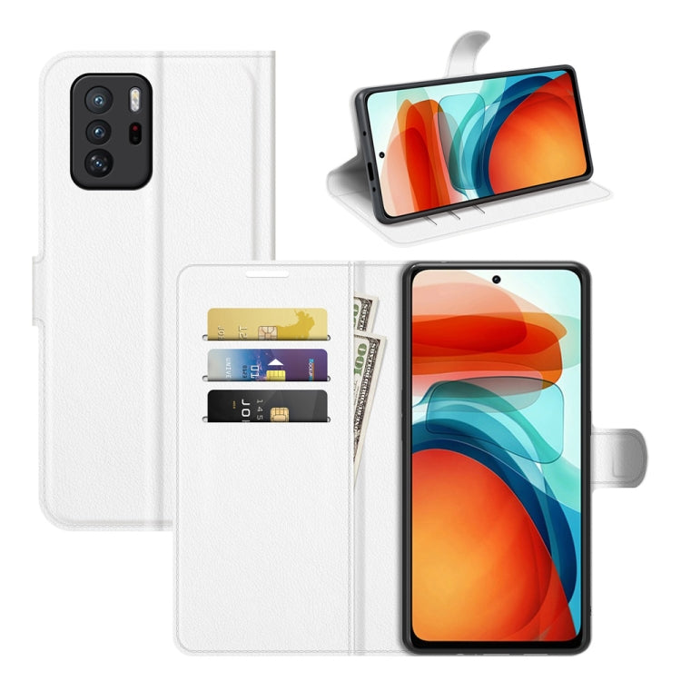 For Xiaomi Poco X3 GT Litchi Texture Flip Leather Phone Case