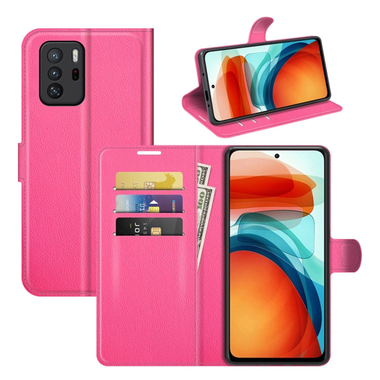 For Xiaomi Poco X3 GT Litchi Texture Flip Leather Phone Case