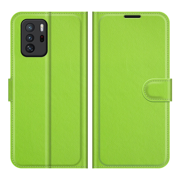 For Xiaomi Poco X3 GT Litchi Texture Flip Leather Phone Case