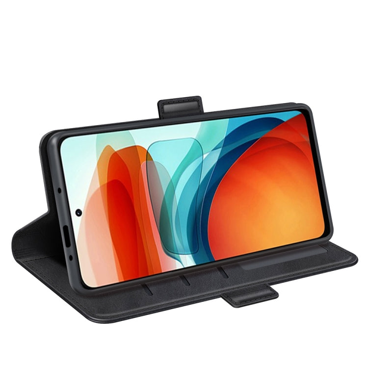 For Xiaomi Poco M3 Pro Dual-side Magnetic Buckle Flip Leather Phone Case