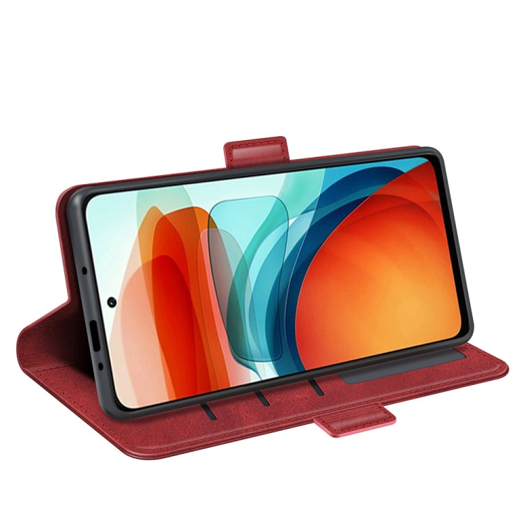 For Xiaomi Poco M3 Pro Dual-side Magnetic Buckle Flip Leather Phone Case