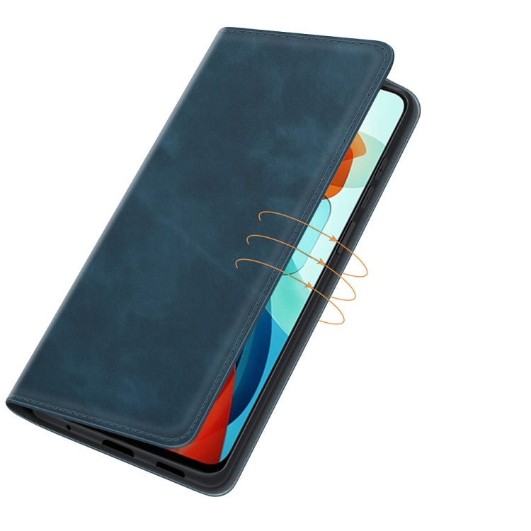 For Xiaomi Redmi Note 10 Pro 5G China / Poco X3 GT Retro-skin Business Magnetic Suction Leather Case with Holder & Card Slots & Wallet
