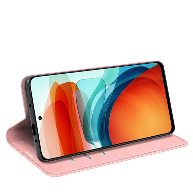 For Xiaomi Redmi Note 10 Pro 5G China / Poco X3 GT Retro-skin Business Magnetic Suction Leather Case with Holder & Card Slots & Wallet