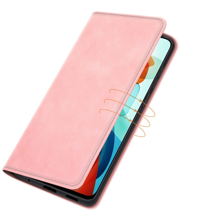 For Xiaomi Redmi Note 10 Pro 5G China / Poco X3 GT Retro-skin Business Magnetic Suction Leather Case with Holder & Card Slots & Wallet