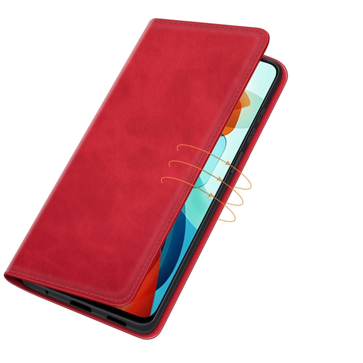 For Xiaomi Redmi Note 10 Pro 5G China / Poco X3 GT Retro-skin Business Magnetic Suction Leather Case with Holder & Card Slots & Wallet