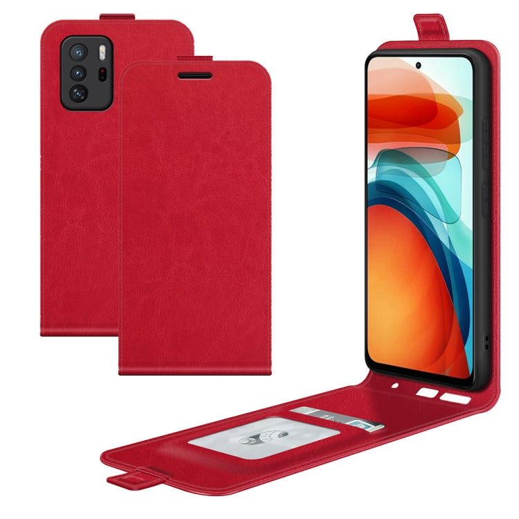 For Xiaomi Redmi Note 10 Pro 5G China / Poco X3 GT R64 Texture Single Vertical Flip Leather Protective Case with Card Slots & Photo Frame