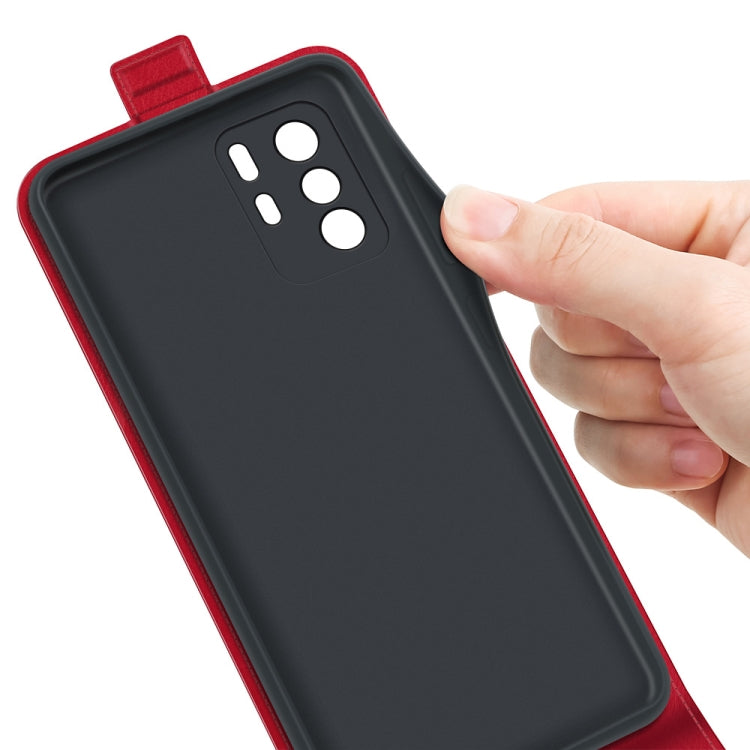 For Xiaomi Redmi Note 10 Pro 5G China / Poco X3 GT R64 Texture Single Vertical Flip Leather Protective Case with Card Slots & Photo Frame