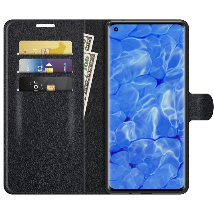 For OPPO Reno6 Pro+ 5G Litchi Texture Horizontal Flip Protective Case with Holder & Card Slots & Wallet
