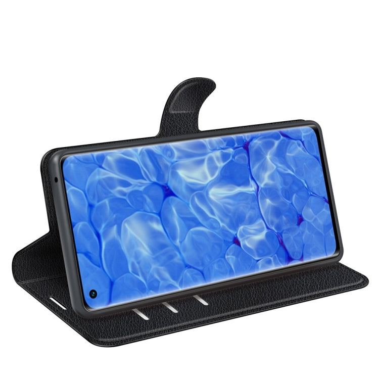 For OPPO Reno6 Pro+ 5G Litchi Texture Horizontal Flip Protective Case with Holder & Card Slots & Wallet