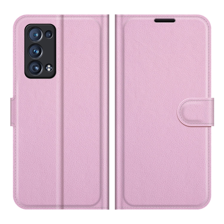 For OPPO Reno6 Pro+ 5G Litchi Texture Horizontal Flip Protective Case with Holder & Card Slots & Wallet