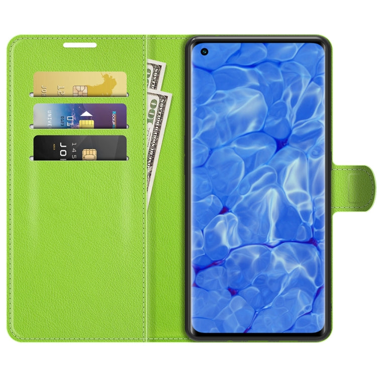 For OPPO Reno6 Pro+ 5G Litchi Texture Horizontal Flip Protective Case with Holder & Card Slots & Wallet