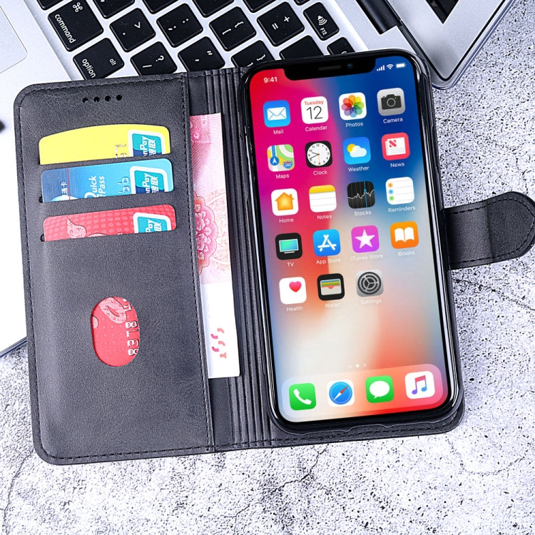 Calf Texture Horizontal Flip Leather Case for Huawei Y6 2019/Y6 Pro 2019, with Holder & Card Slots & Wallet
