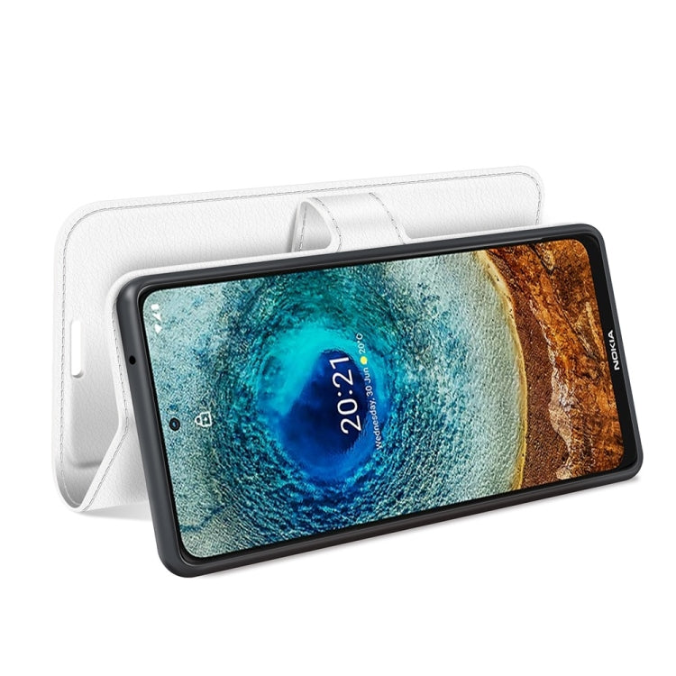 For Nokia X10/X20 Litchi Texture Horizontal Flip Protective Case with Holder & Card Slots & Wallet