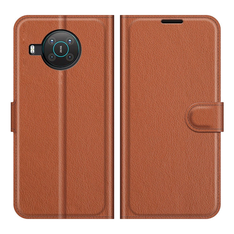 For Nokia X10/X20 Litchi Texture Horizontal Flip Protective Case with Holder & Card Slots & Wallet