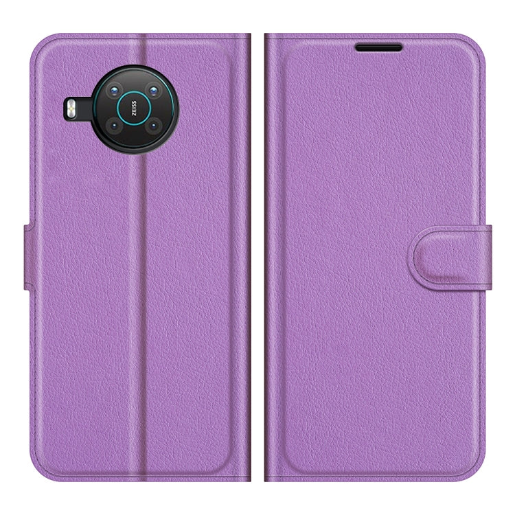 For Nokia X10/X20 Litchi Texture Horizontal Flip Protective Case with Holder & Card Slots & Wallet