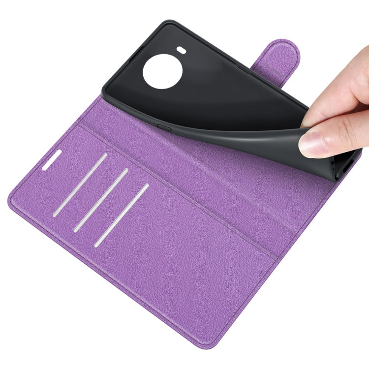 For Nokia X10/X20 Litchi Texture Horizontal Flip Protective Case with Holder & Card Slots & Wallet