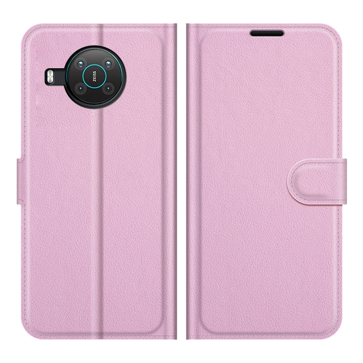 For Nokia X10/X20 Litchi Texture Horizontal Flip Protective Case with Holder & Card Slots & Wallet