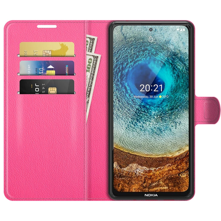 For Nokia X10/X20 Litchi Texture Horizontal Flip Protective Case with Holder & Card Slots & Wallet